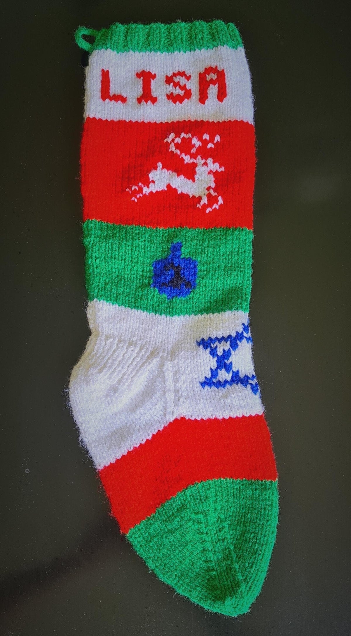 Chanukkah, Hanukkah Stocking 194 Menorah Stocking