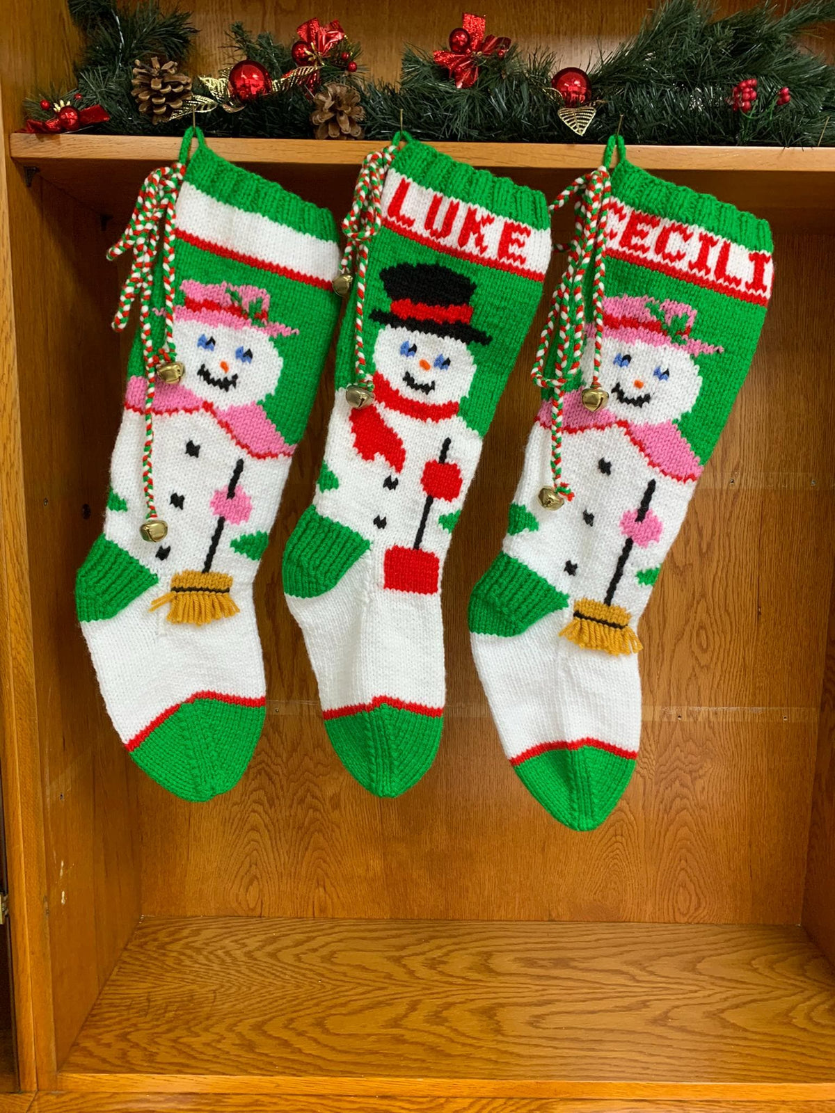 Snowmen & Snowwomen Christmas Stockings