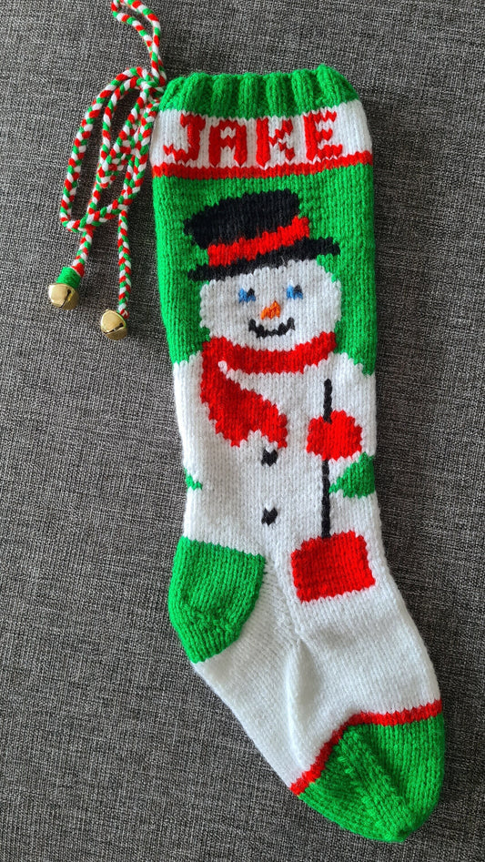 Snowman with Shovel 152 Full-sized Design