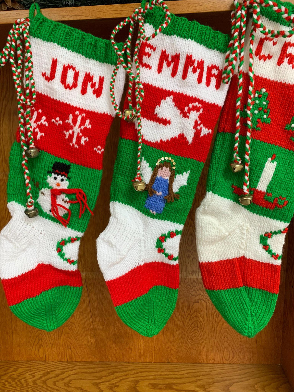 My Lil' ANGEL Christmas Stocking 072  You choose - hair color, length, skin tone