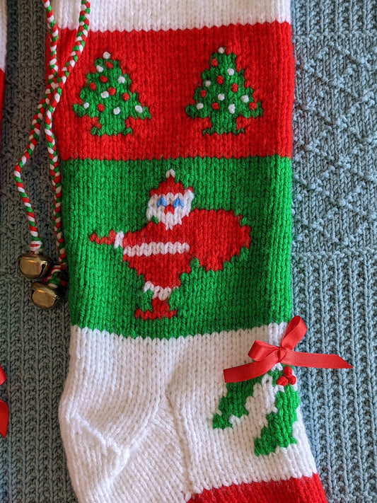 Santa and His Pack 062 Bright Festive Christmas Colors