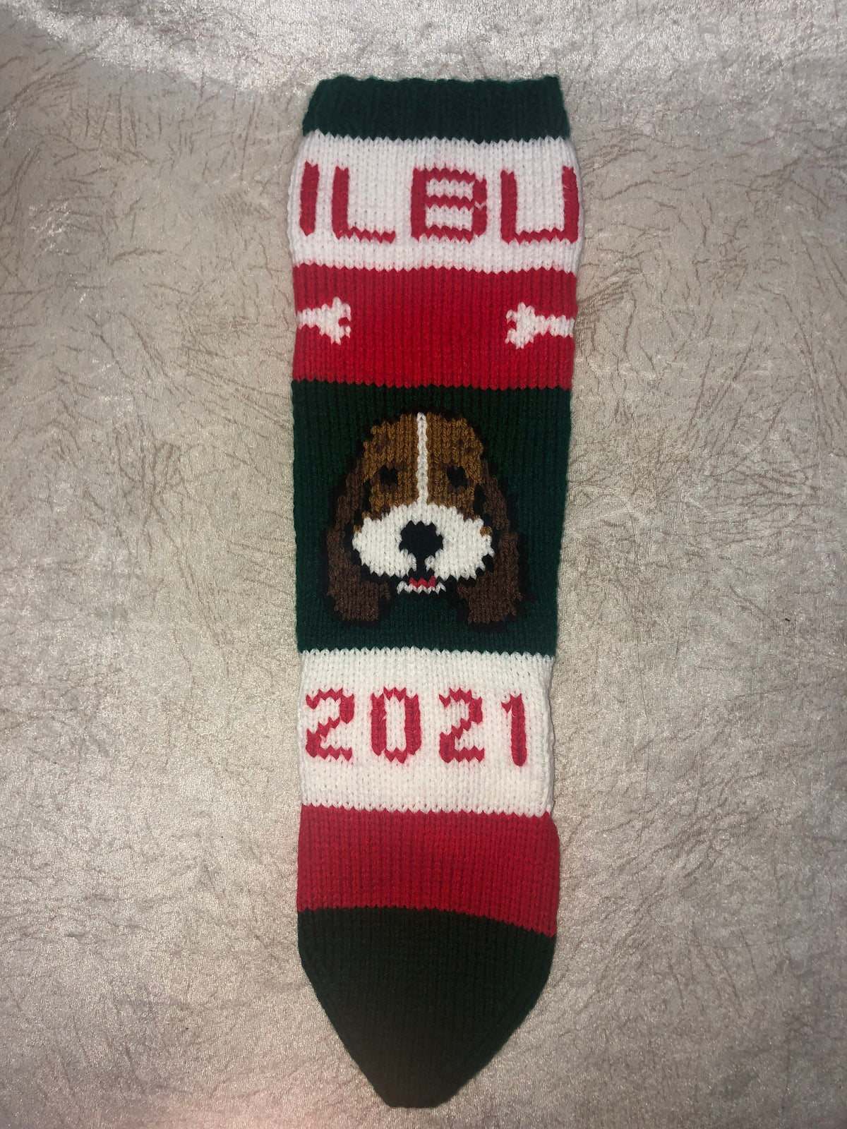 One-of-a-Kind Handknit Duplicate Christmas Stockings 100  Custom-made Family Heirloom Replica Handcrafted